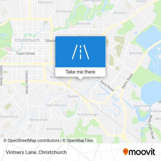 Vintners Lane map