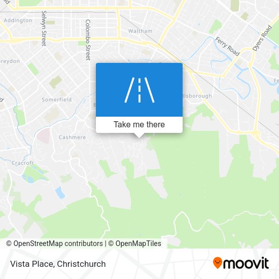 Vista Place map
