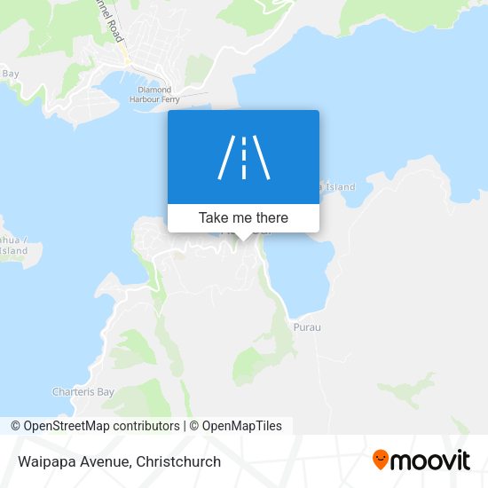 Waipapa Avenue map