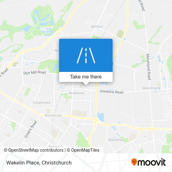 Wakelin Place map