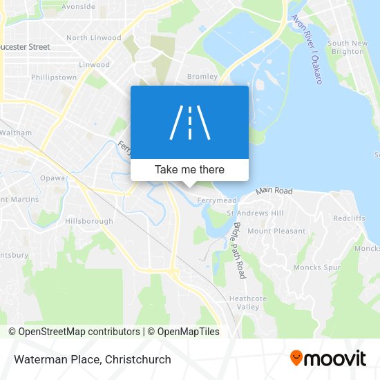 Waterman Place map