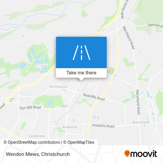 Wendon Mews map