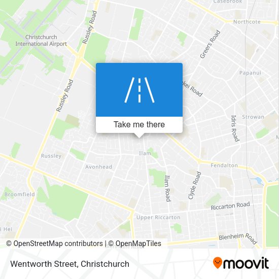 Wentworth Street map