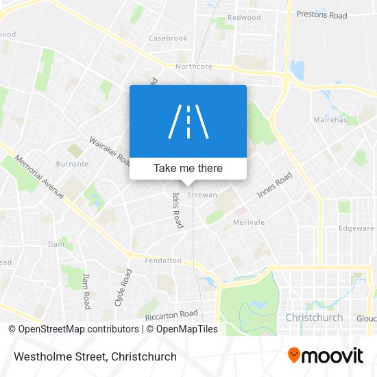 Westholme Street map