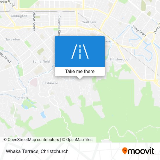 Whaka Terrace map