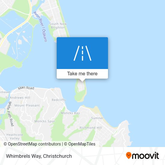 Whimbrels Way map