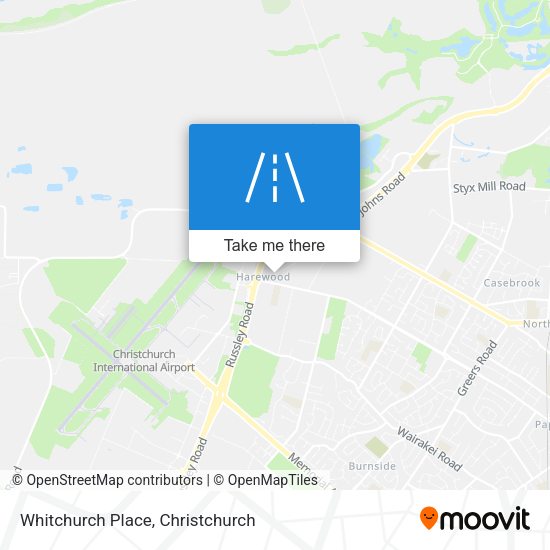 Whitchurch Place map