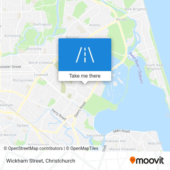 Wickham Street map