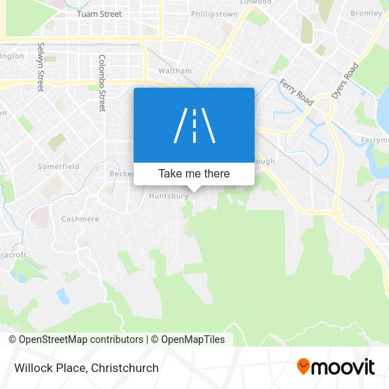 Willock Place map