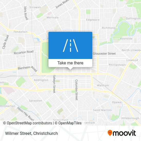 Wilmer Street map