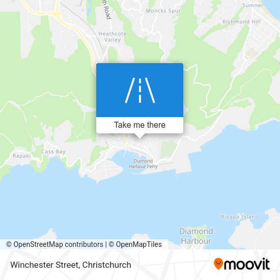 Winchester Street map