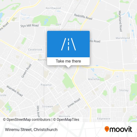 Wiremu Street map