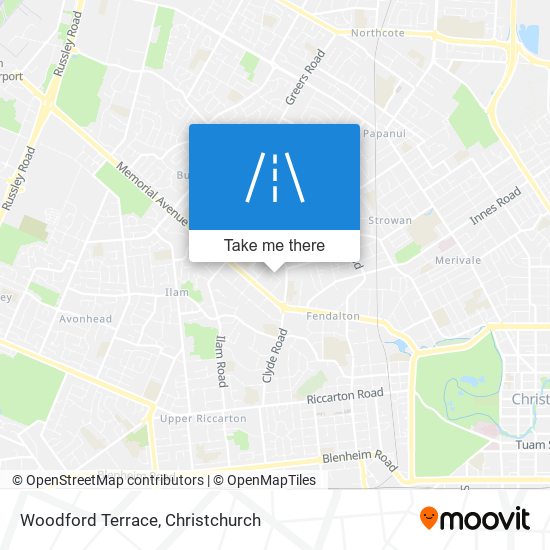 Woodford Terrace map