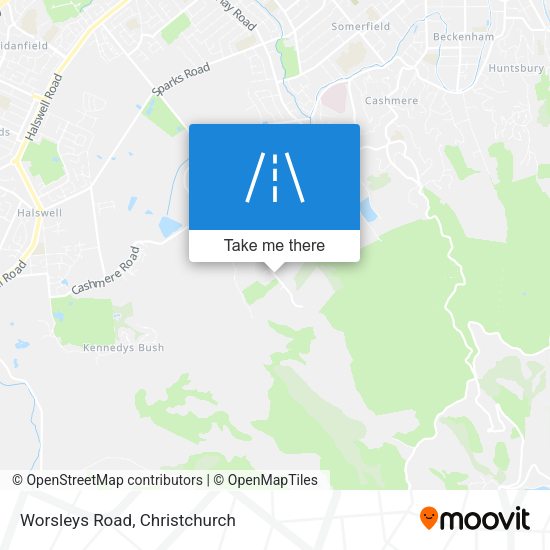 Worsleys Road map