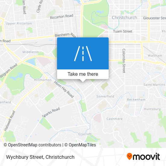 Wychbury Street map