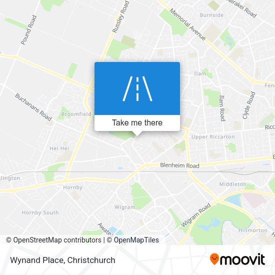 Wynand Place map