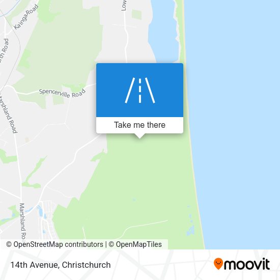 14th Avenue map