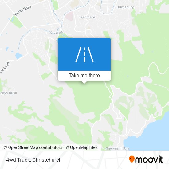 4wd Track map
