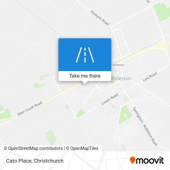 Cato Place map
