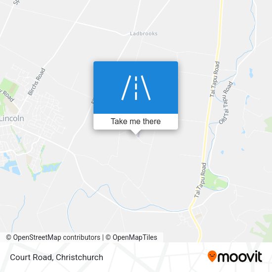 Court Road map