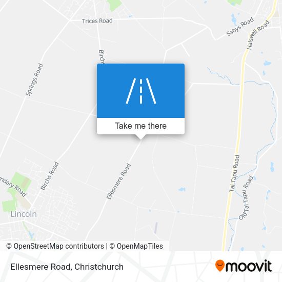 Ellesmere Road map