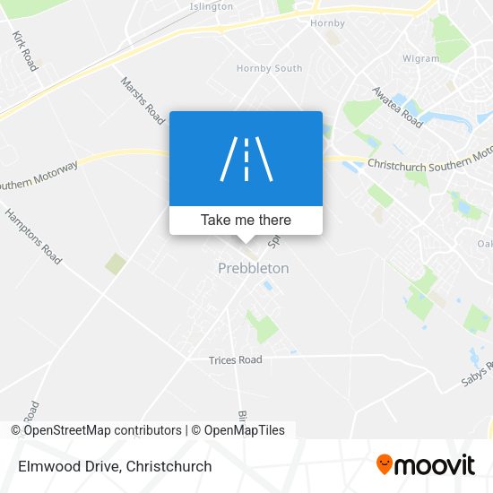 Elmwood Drive map