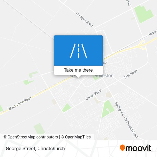 George Street map