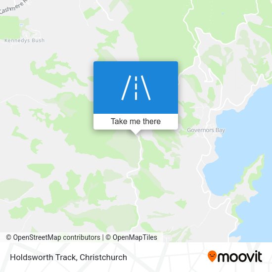 Holdsworth Track map