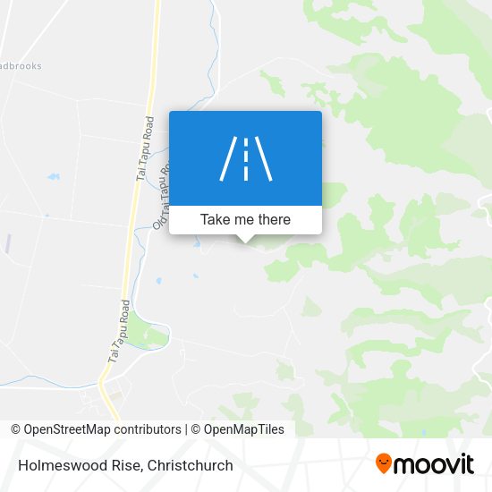 Holmeswood Rise map
