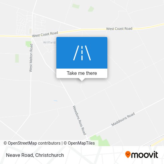 Neave Road map