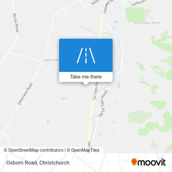 Osborn Road map