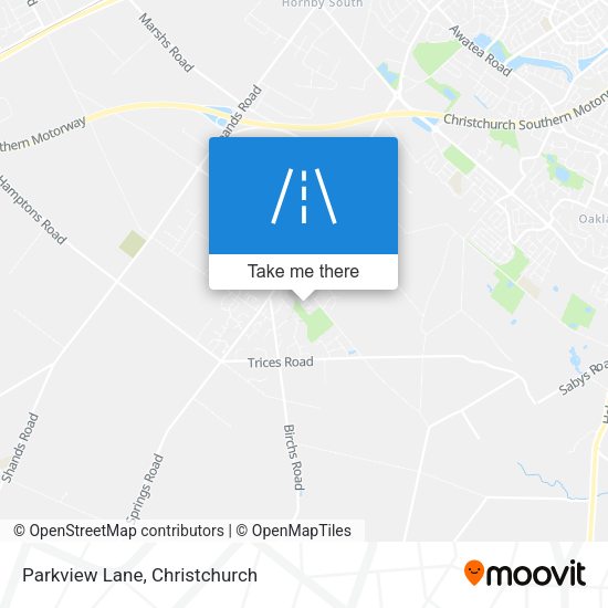 Parkview Lane map