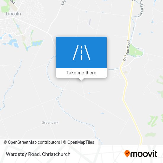 Wardstay Road map