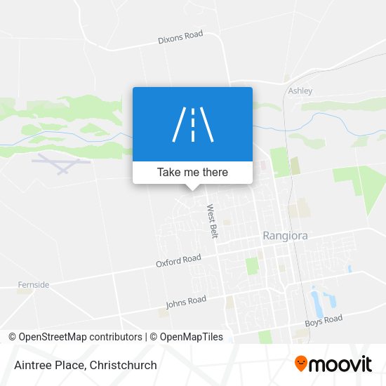 Aintree Place map