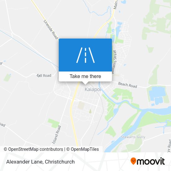 Alexander Lane map