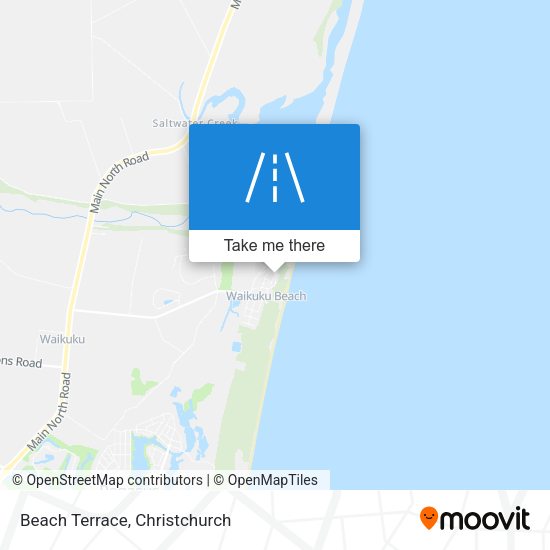 Beach Terrace map