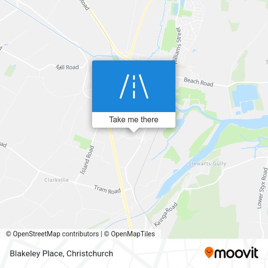 Blakeley Place map