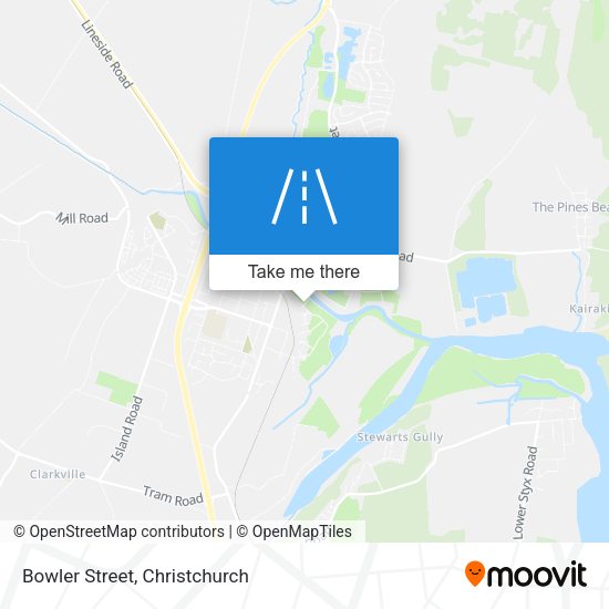 Bowler Street map