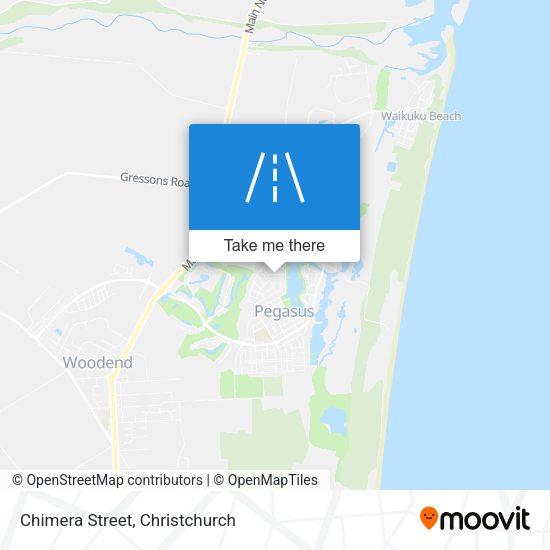 Chimera Street map