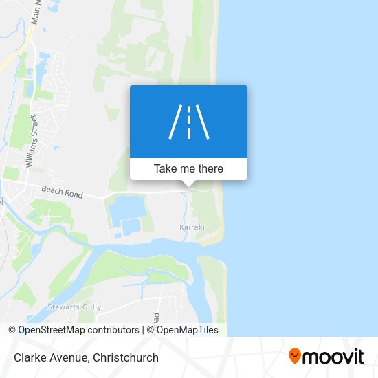 Clarke Avenue map