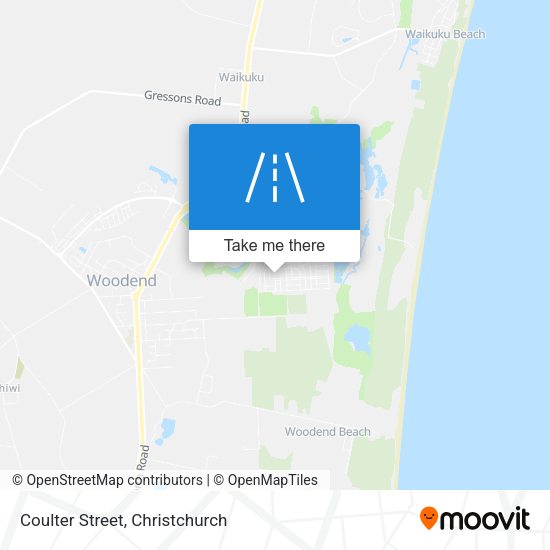 Coulter Street map