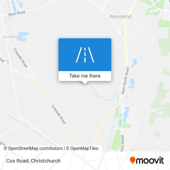Cox Road map