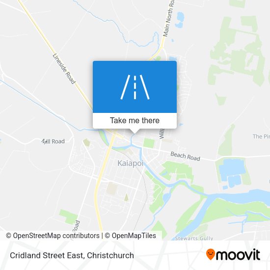 Cridland Street East map