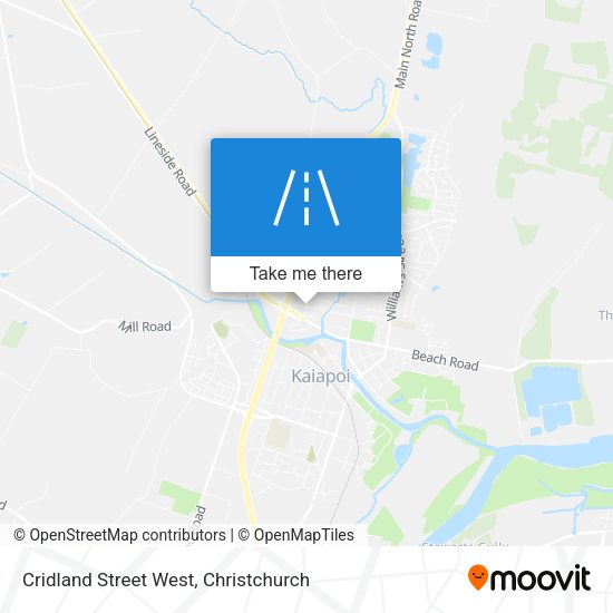 Cridland Street West map