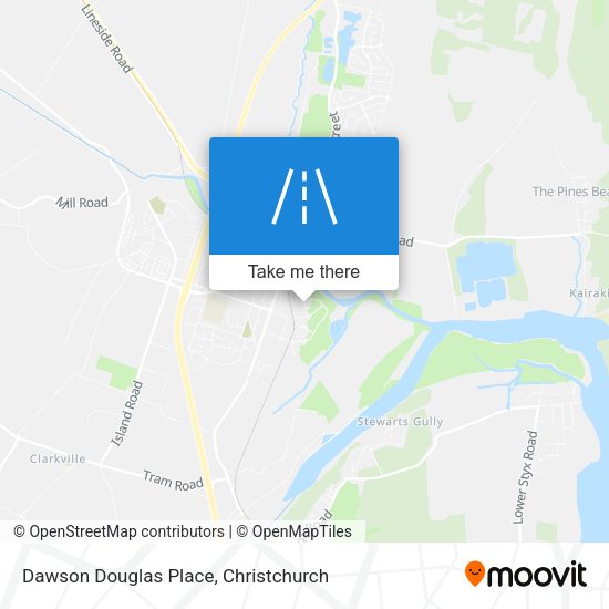 Dawson Douglas Place map