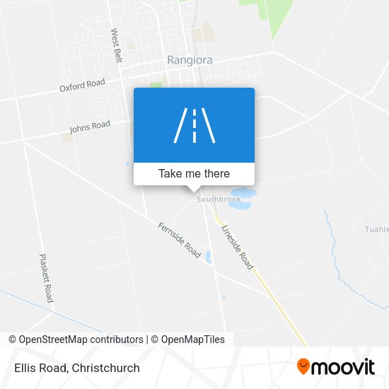 Ellis Road map