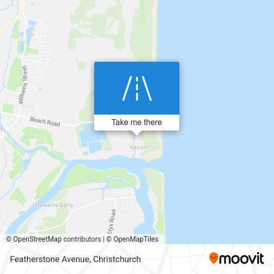Featherstone Avenue map