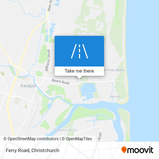 Ferry Road map
