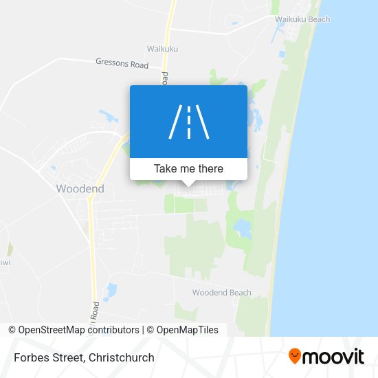 Forbes Street map