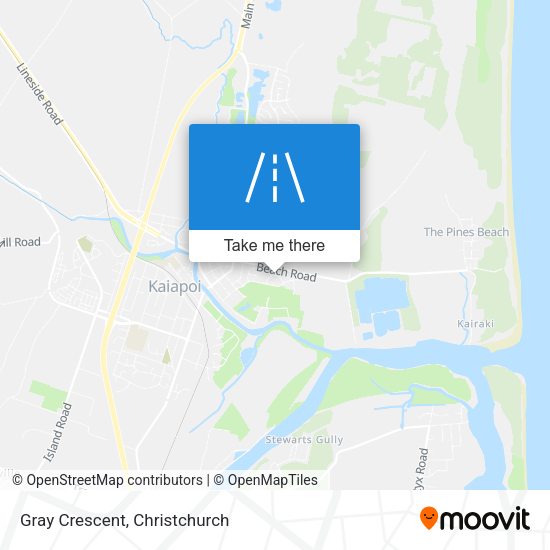 Gray Crescent map